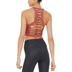 Alo Yoga Movement Bra Earth Small NWOT